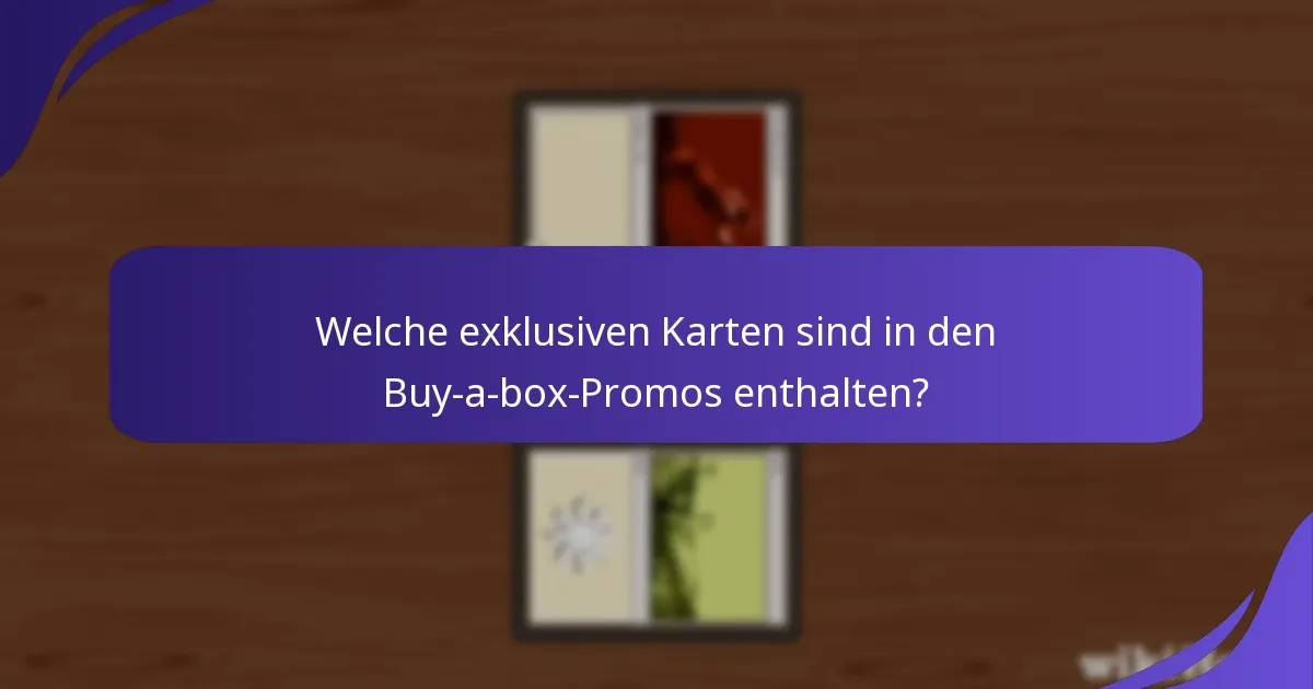 Wie sind die Preise für Buy-a-box-Promos?